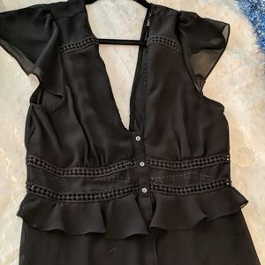 Black summer dress